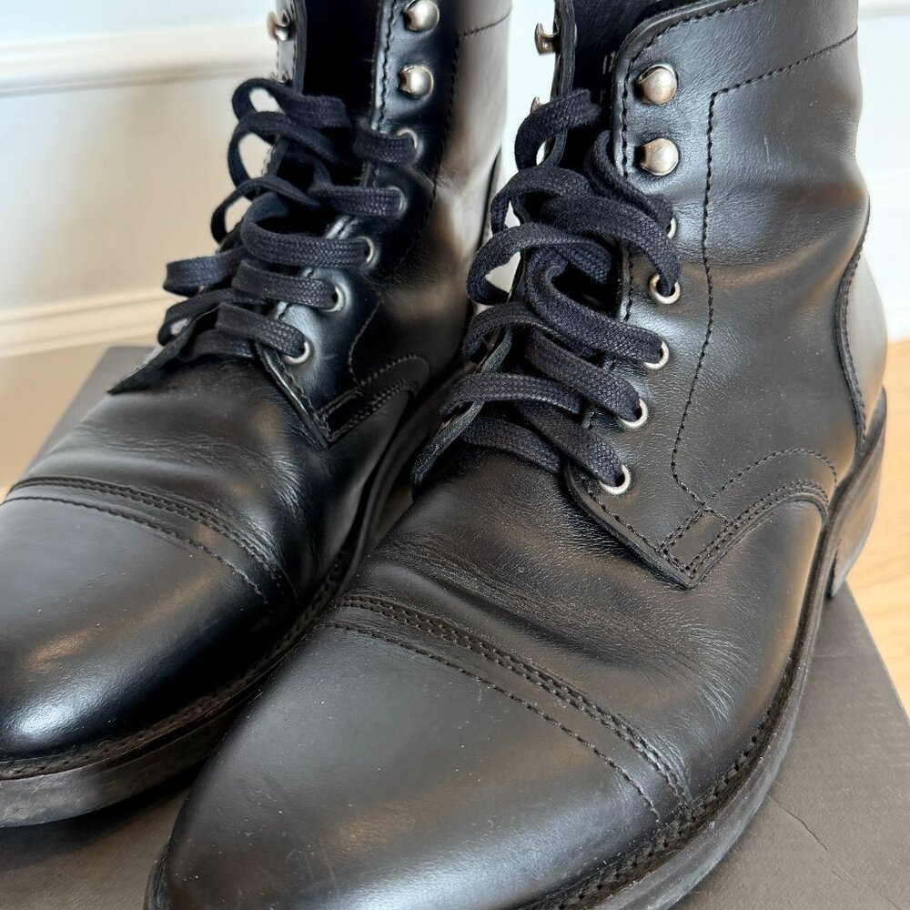 Thursday Boots Captain Black Size 9.5 - Picture 4 of 5